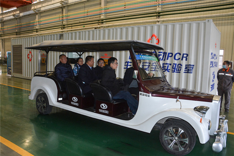 江西省新余市人民政府市長徐鴻一行蒞臨躍迪集團考察調研