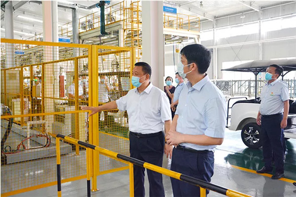 河北省聯社黨委書記、理事長徐翀到躍迪集團調研考察