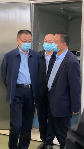 市委副書記詹曉陽一行到躍迪集團參觀考察