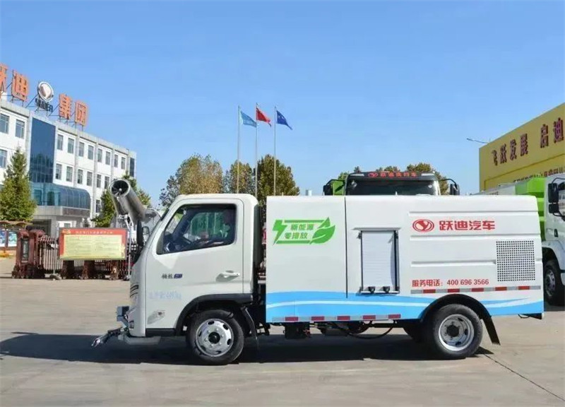 創建綠色家園從我做起丨躍迪純電動環衛車發往石家莊