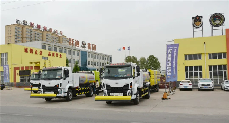 天更藍(lán)，地更凈|躍迪純電動(dòng)清洗車(chē)