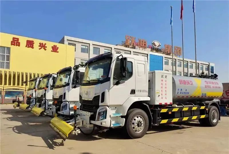 【央視聚焦】躍迪新能源環衛車助力河北省燃油環衛車更新換代