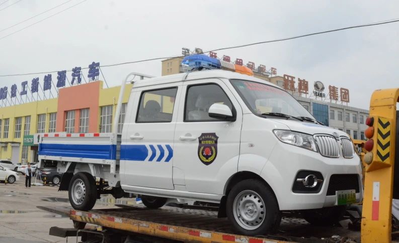 城市管理的得力助手丨躍迪集團巡邏車發往山東