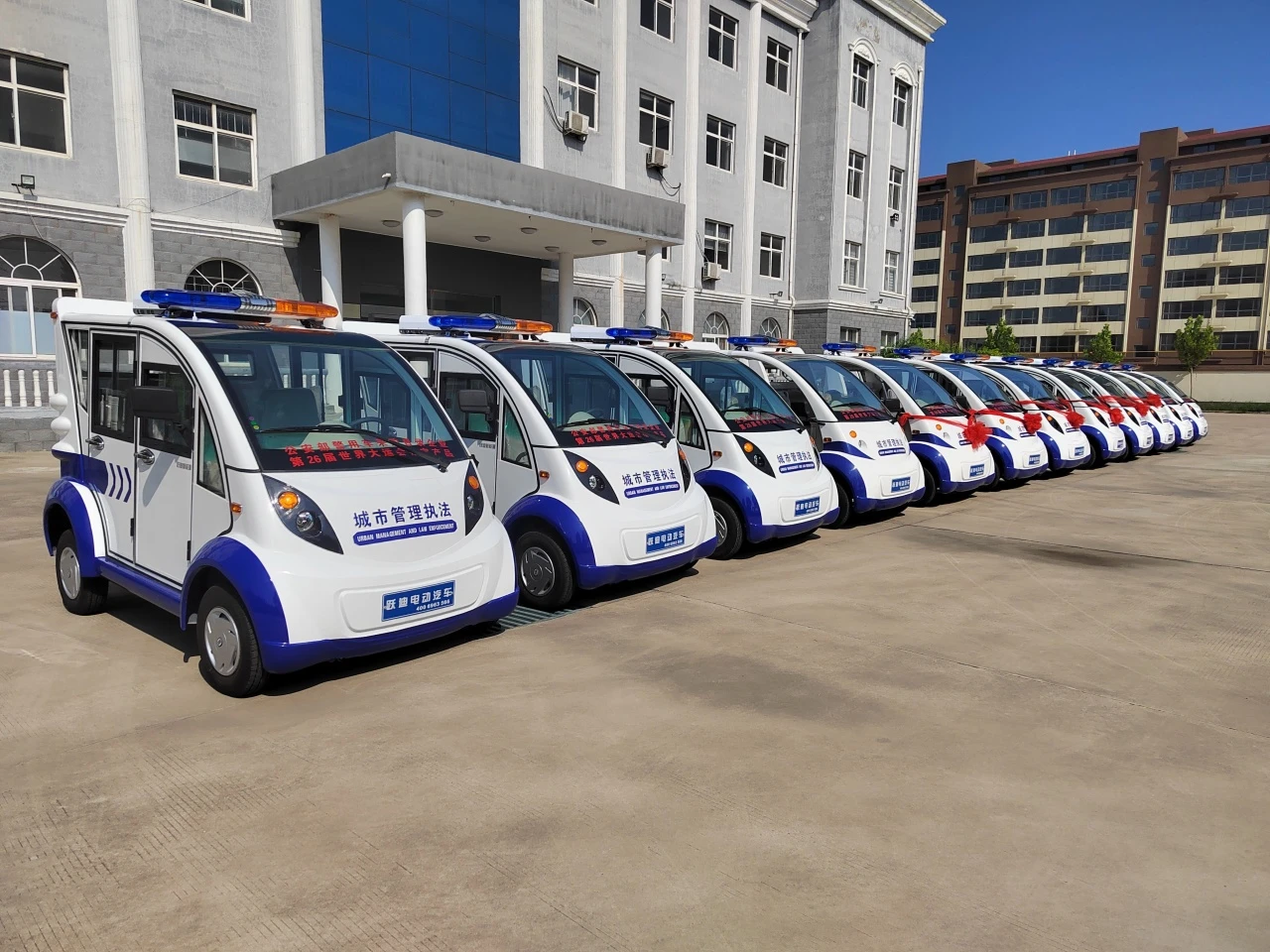 城市管理的得力助手丨躍迪集團巡邏車發往山東