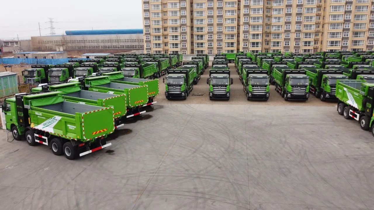 躍迪集團新能源渣土自卸車--綠色低碳 節能減排